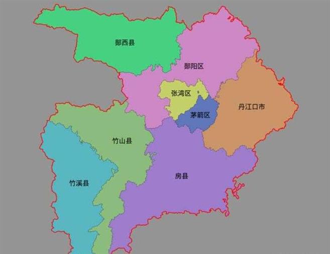十堰市的区划变动，湖北省的重要城市之一，为何有8个区县？