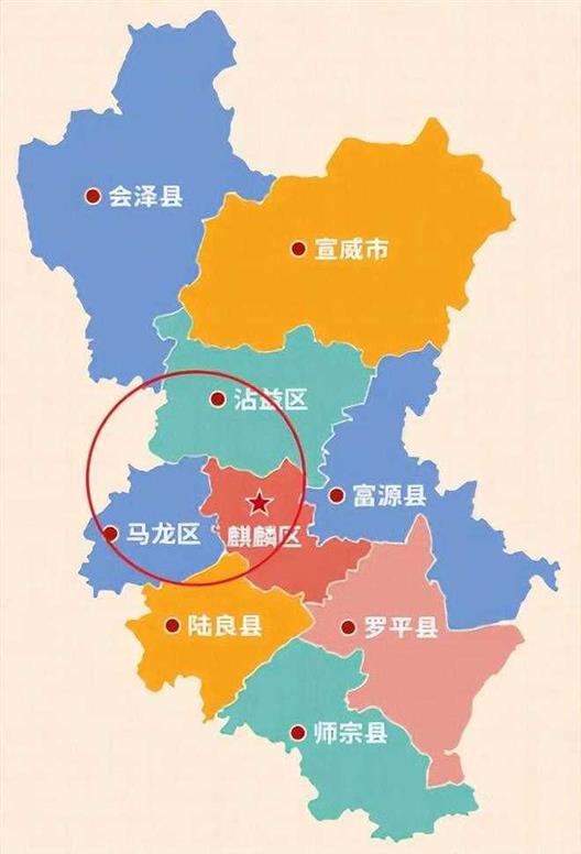 曲靖市的区划变动，云南省的第二大城市，为何有9个区县？