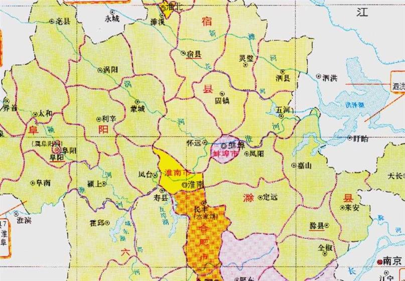 蚌埠市的区划变动，安徽省的重要城市之一，为何有7个区县？