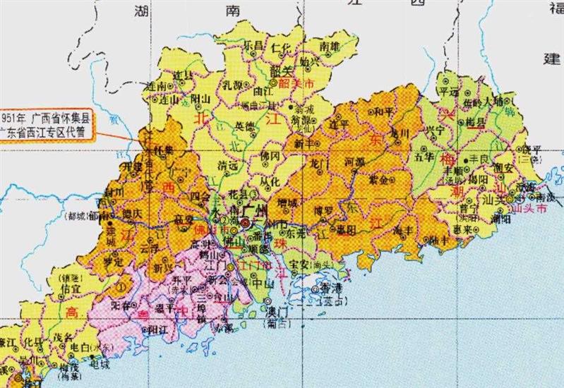 广东省的南沙区，广州市和佛山市之间，为何反复争夺了4次？