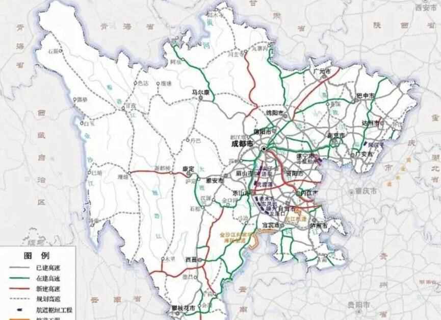 内江市的区划变动，四川省的枢纽城市之一，为何有5个区县？