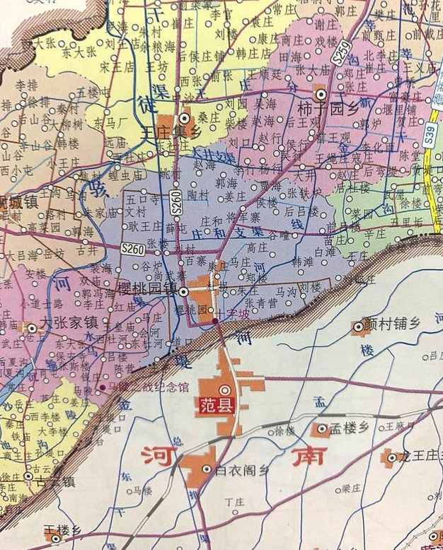 河南与山东的区划变动，山东省的2个县，为何划入了河南省？