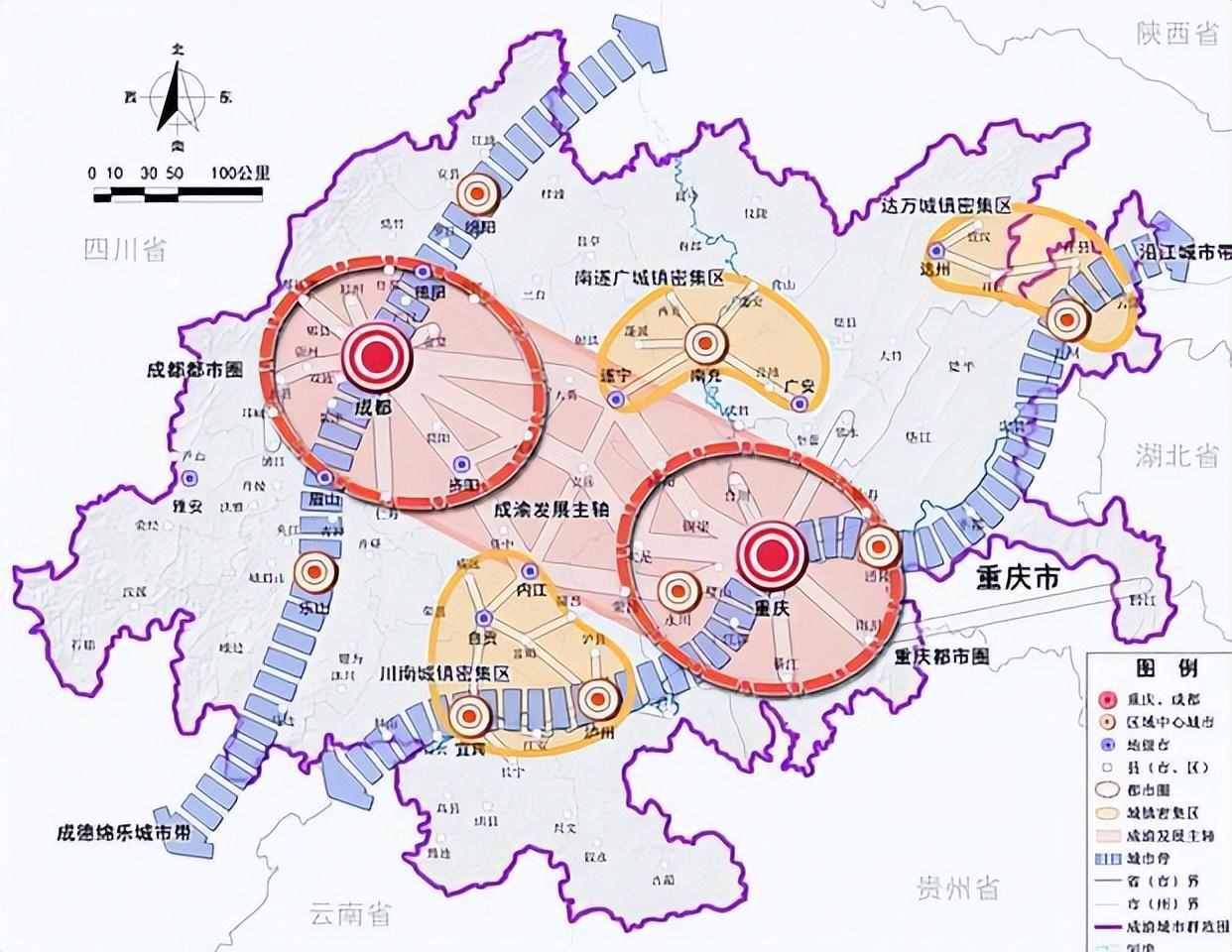 重庆与四川的区划变动，四川省的28个县，为何划入了重庆市？