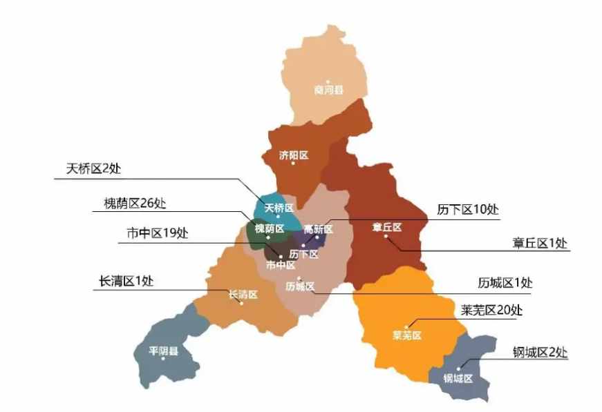 济南市的区划变动，15个副省级城市之一，为何有12个区县？