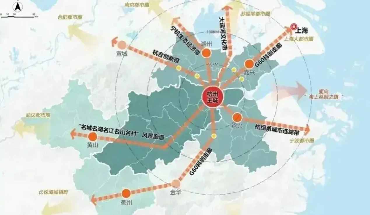 杭州市的区划变动，浙江省的省会城市，为何有13个区县？