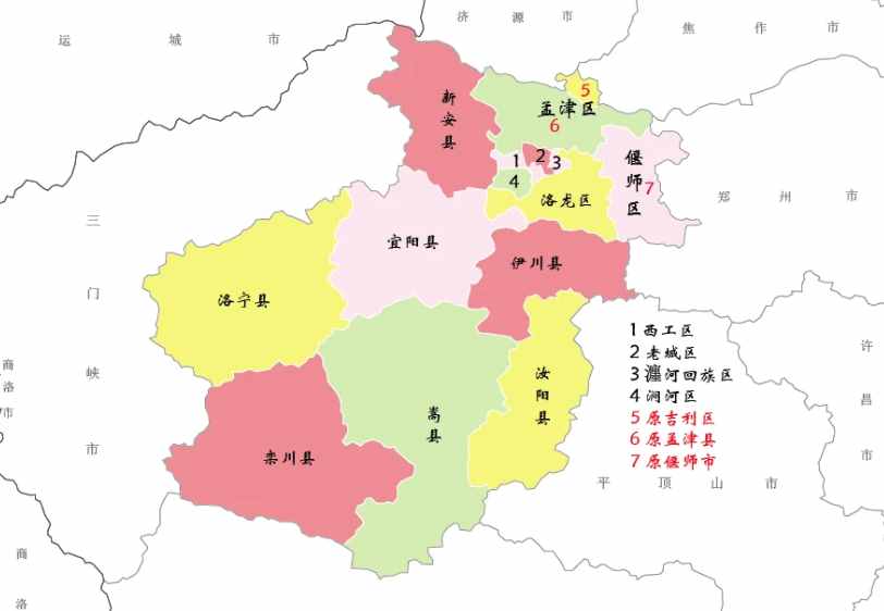 洛阳市的区划调整，河南省17个地级市之一，为何有14个区县？