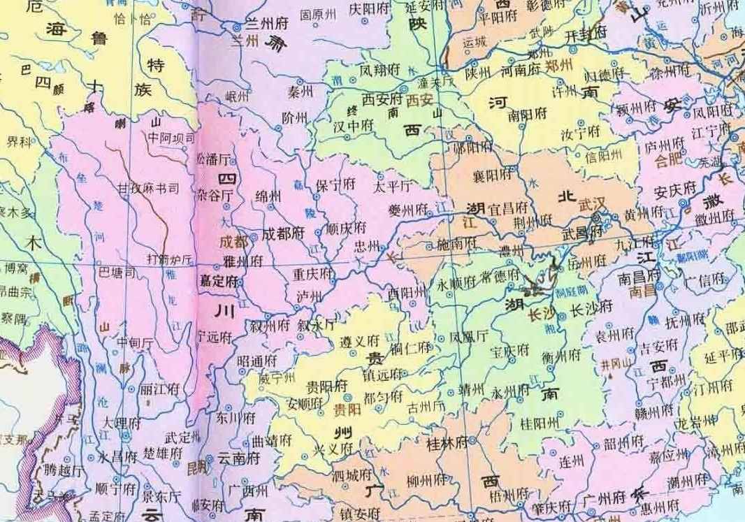 四川和湖南的区划调整，四川省的4个县，为何划入了湖南省？