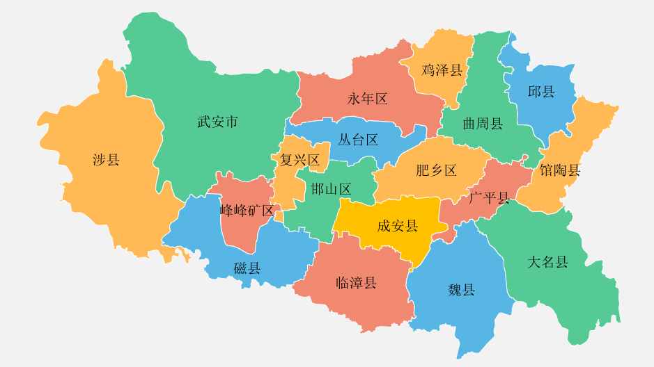 邯郸市的区划调整，河北省的第4大城市，为何有18个区县？