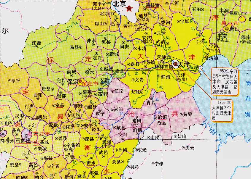 沧州市的区划调整，河北省的第三大城市，为何有16个区县？