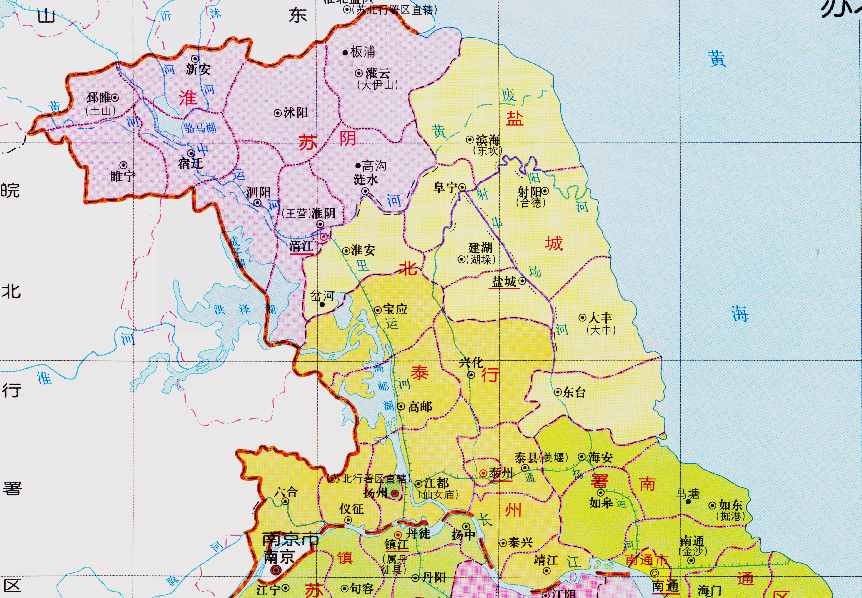 盐城市的区划调整，江苏省的第8大城市，为何有9个区县？