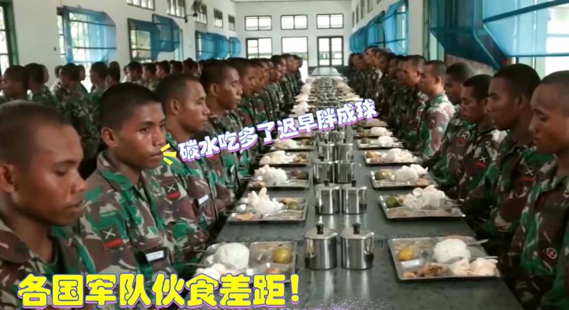 干净又卫生，与解放军部队相比，印度军队的伙食怎么样？