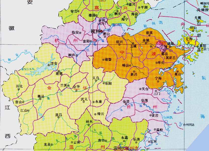 金华市的区划调整，浙江省的第7大城市，为何有9个区县？