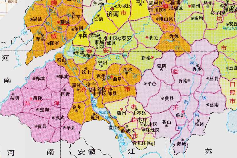 菏泽市的区划调整，山东省的第6大城市，为何有9个区县？