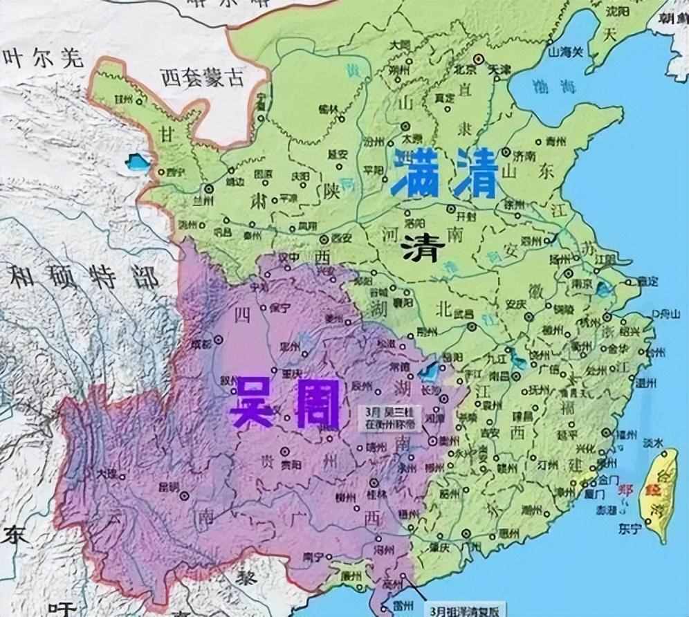 吴三桂的战略死局，空有30多万大军，为何没有能够南北对峙？