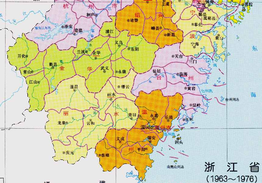 金华市的区划调整，浙江省的第7大城市，为何有9个区县？