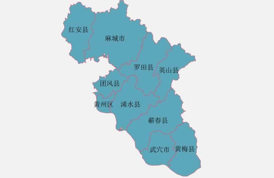 黄冈市的区划调整，湖北省的第6大城市，为何有10个区县？
