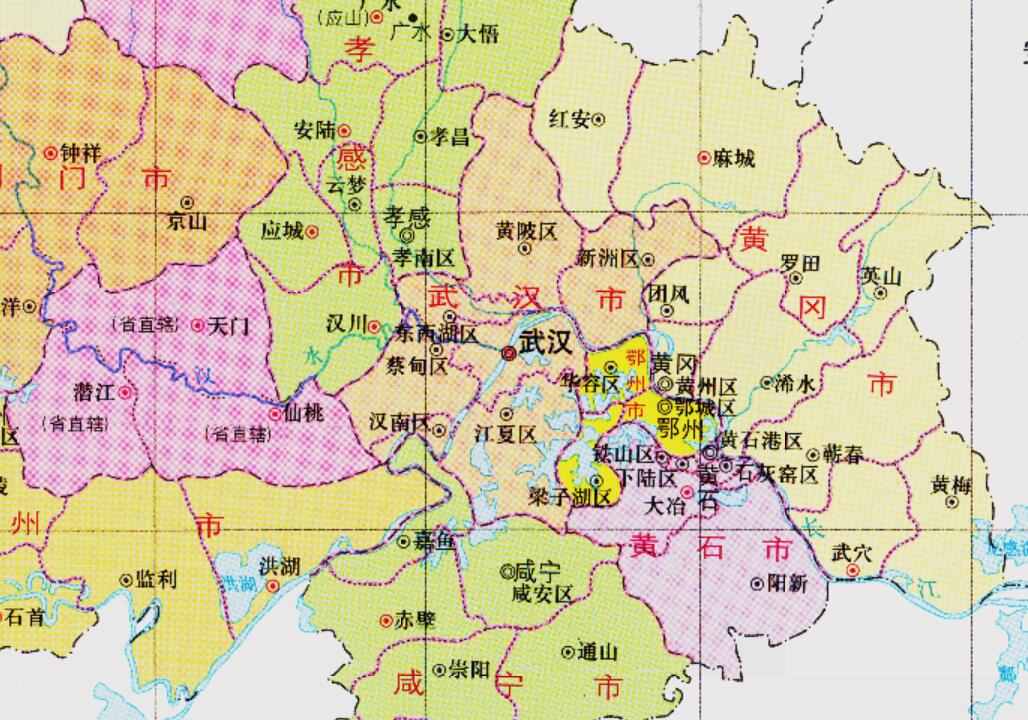 黄冈市的区划调整，湖北省的第6大城市，为何有10个区县？