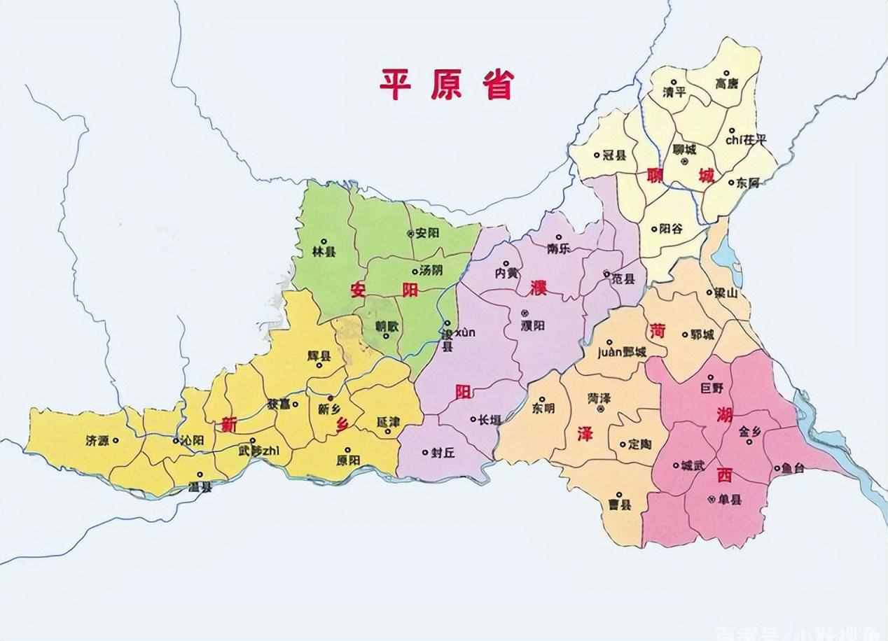 平原省下辖了6个专区，省会城市的选择，为何确立在新乡市？