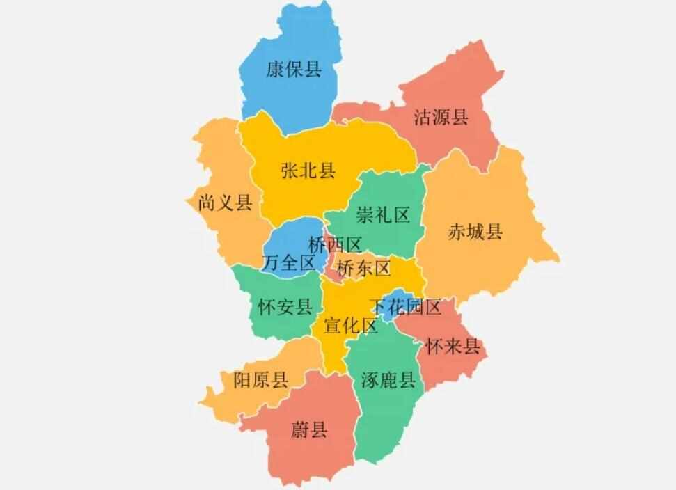 张家口市的区划调整，河北省的第11大城市，为何有16个区县？