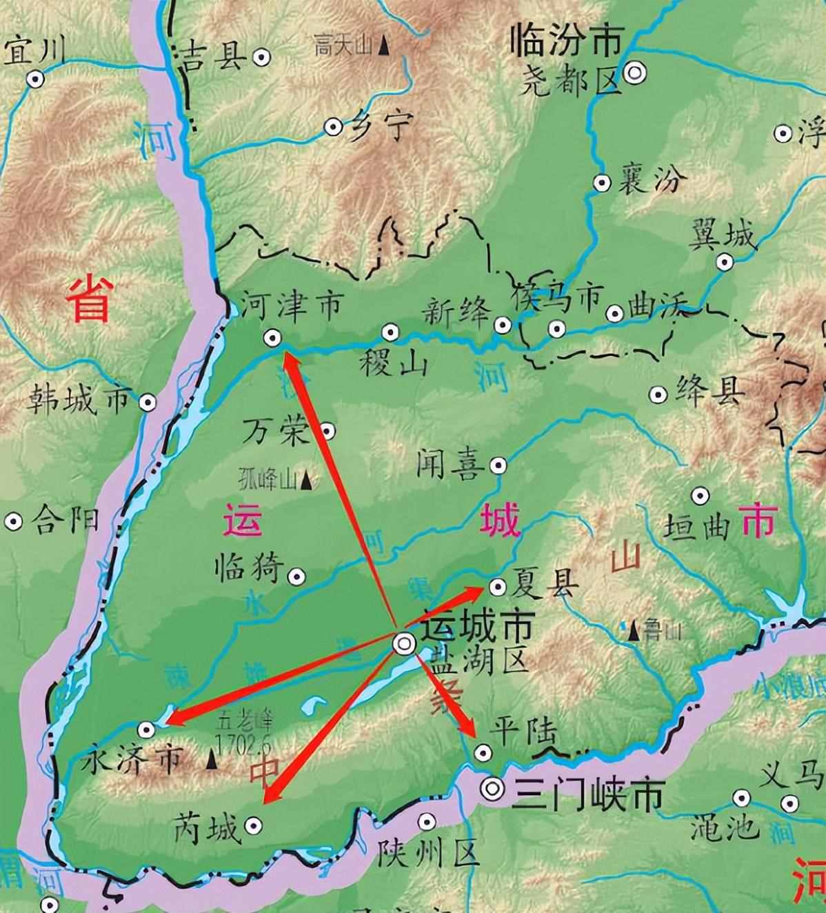 运城市的区划调整，山西省的第5大城市，为何有13个区县？