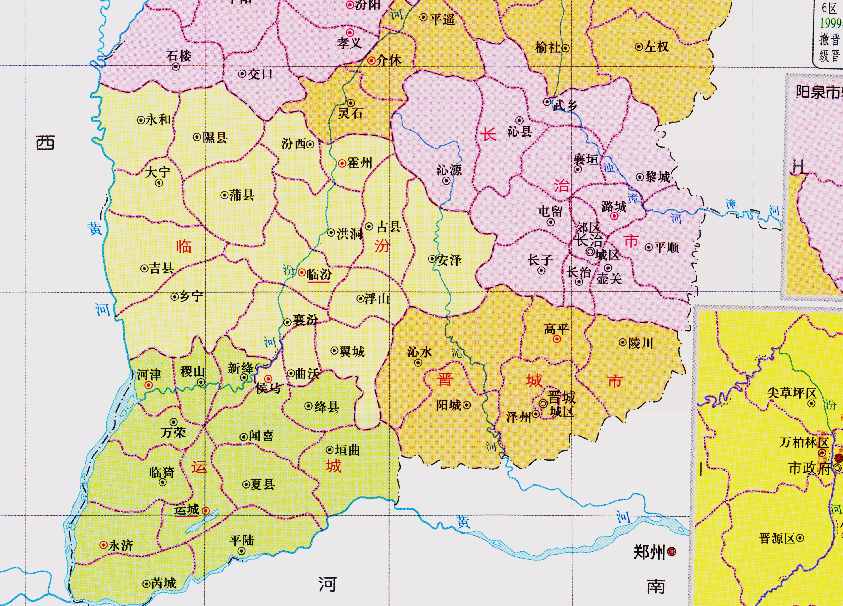 运城市的区划调整，山西省的第5大城市，为何有13个区县？