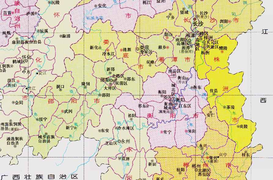 株洲市的区划调整，湖南省的第5大城市，为何有9个区县？