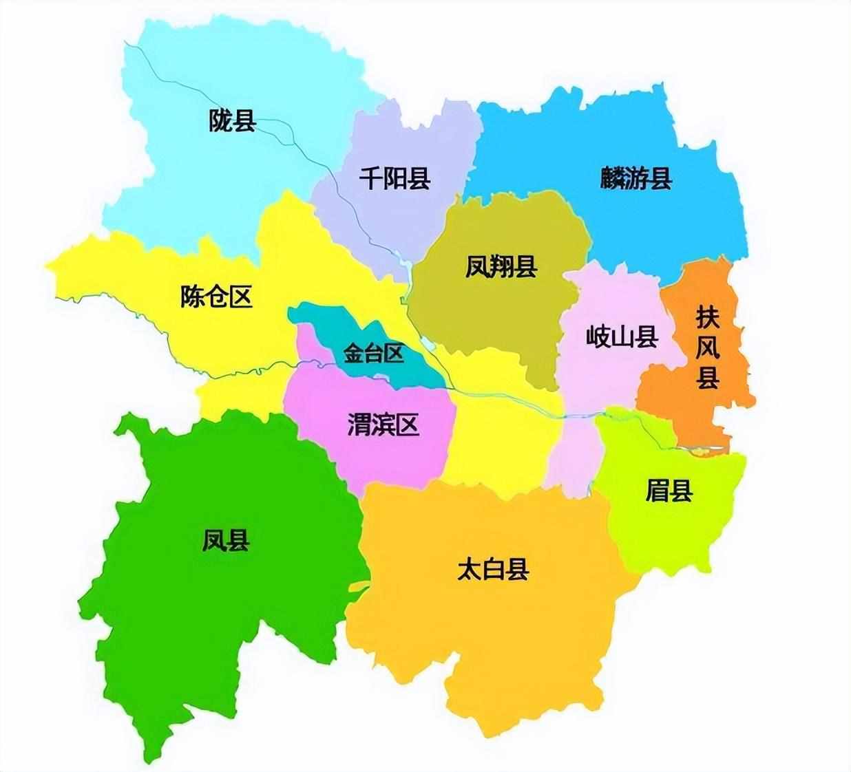 宝鸡市的区划调整，陕西省的第4大城市，为何有12个区县？