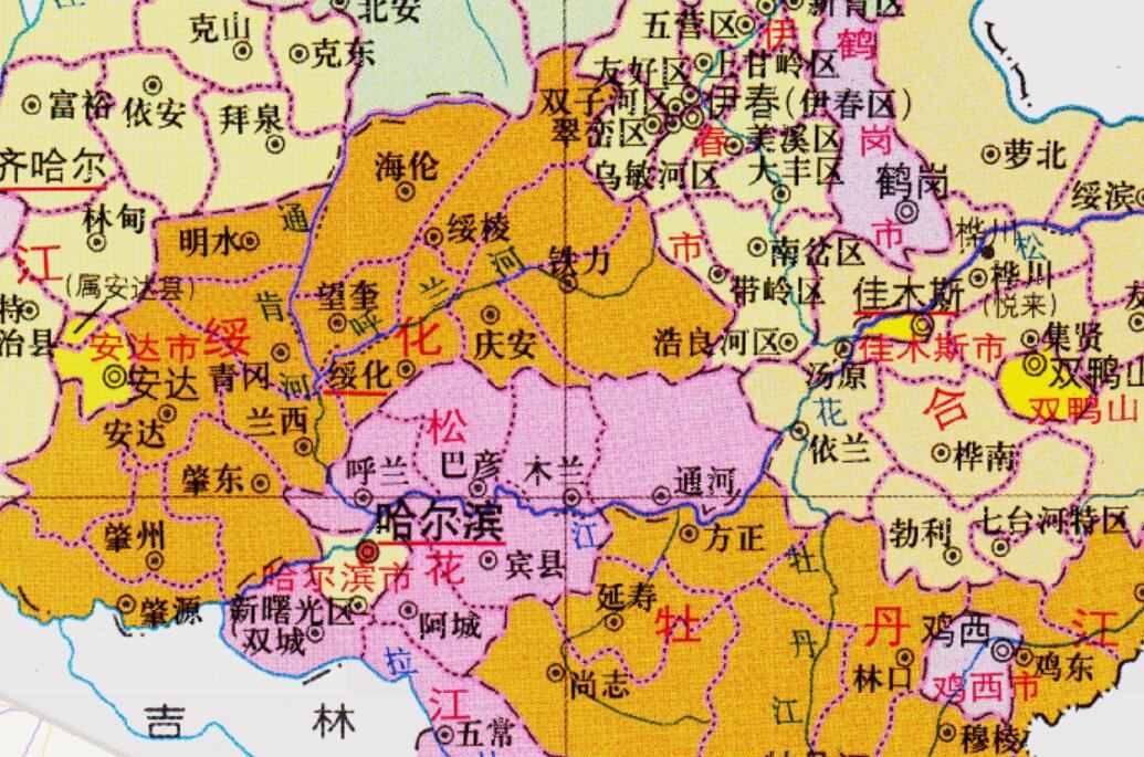 绥化市的区划调整，黑龙江省的第4大城市，为何有10个区县？