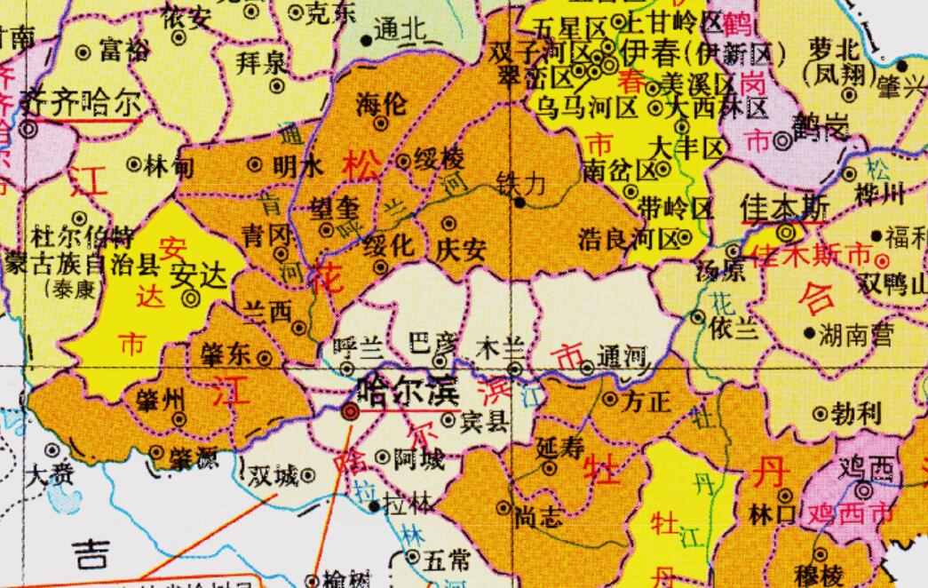 绥化市的区划调整，黑龙江省的第4大城市，为何有10个区县？