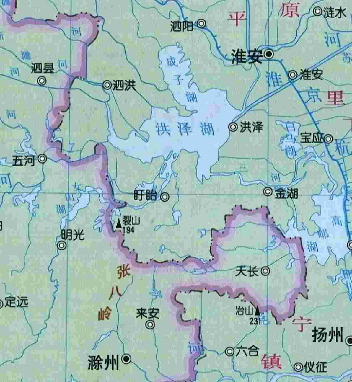 2个县交换2个县，安徽省的2个县，为何划入了江苏省？