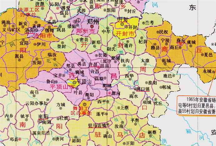 平顶山市的区划调整，河南省第8大城市，为何有10个区县？