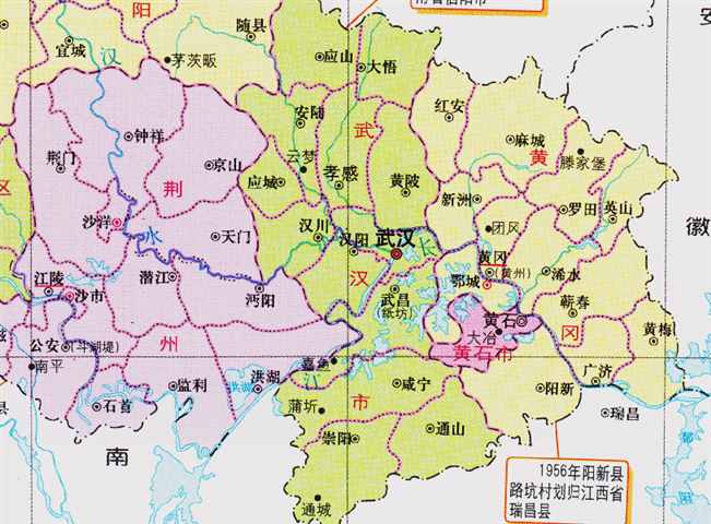 黄冈市的辖区调整，湖北省的第6大城市，为何有10个区县？