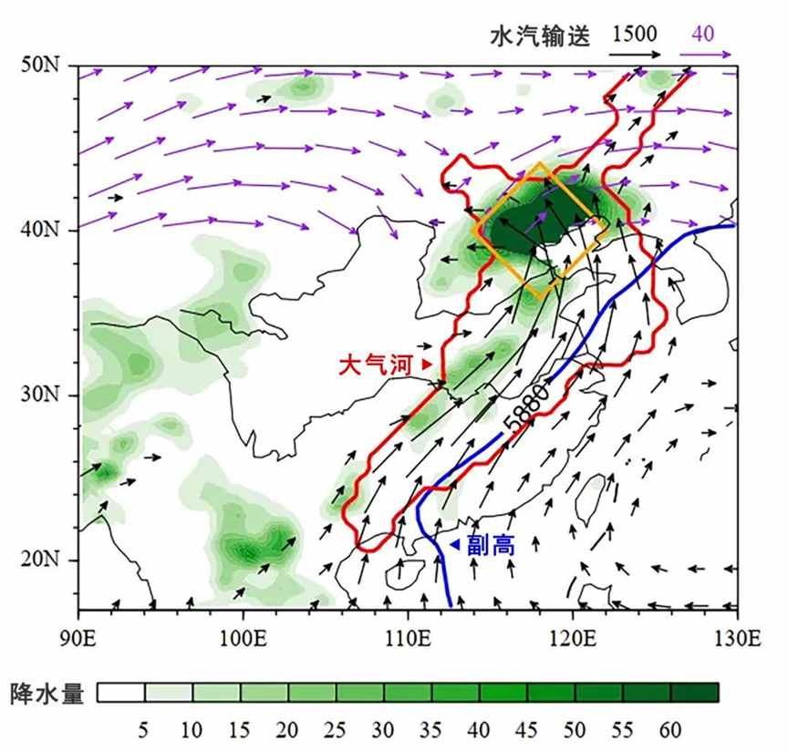 云南到河北，大气河斜插进来了！| 地球知识局