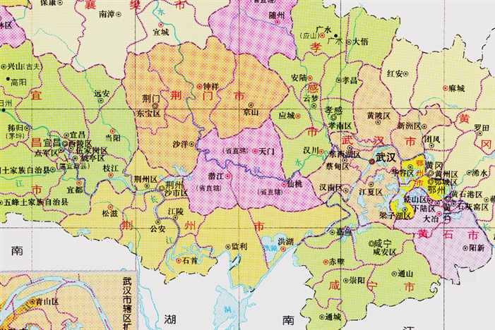 荆州市的辖区调整，湖北省的第四大城市，为何有8个区县？