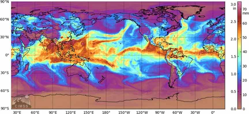 云南到河北，大气河斜插进来了！| 地球知识局