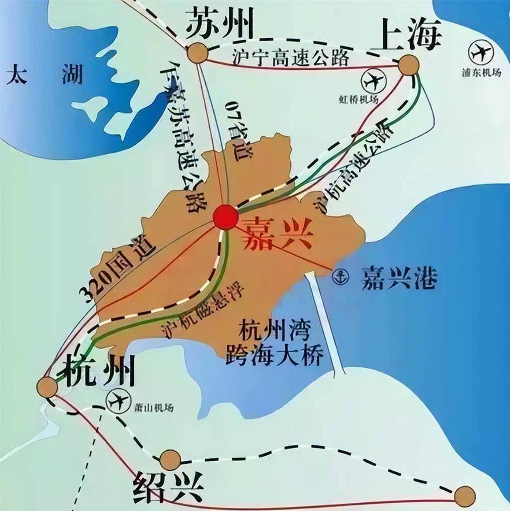 嘉兴市的辖区调整，浙江省的第五大城市，为何有7个区县？