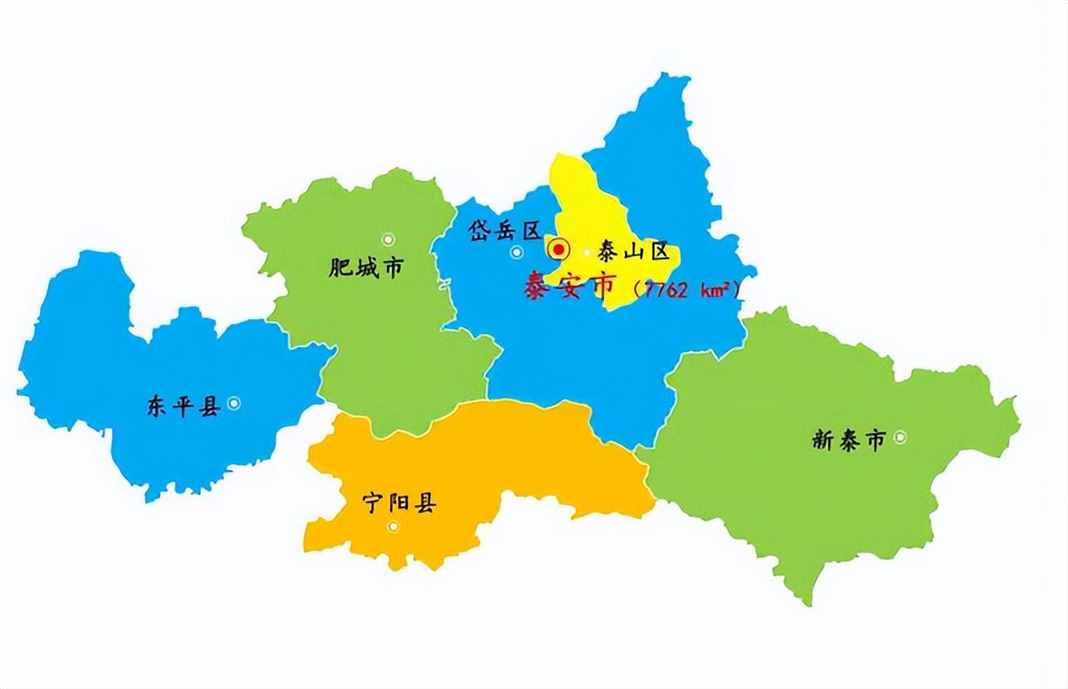 泰安市的区划调整，山东省的第10大城市，为何有6个区县？