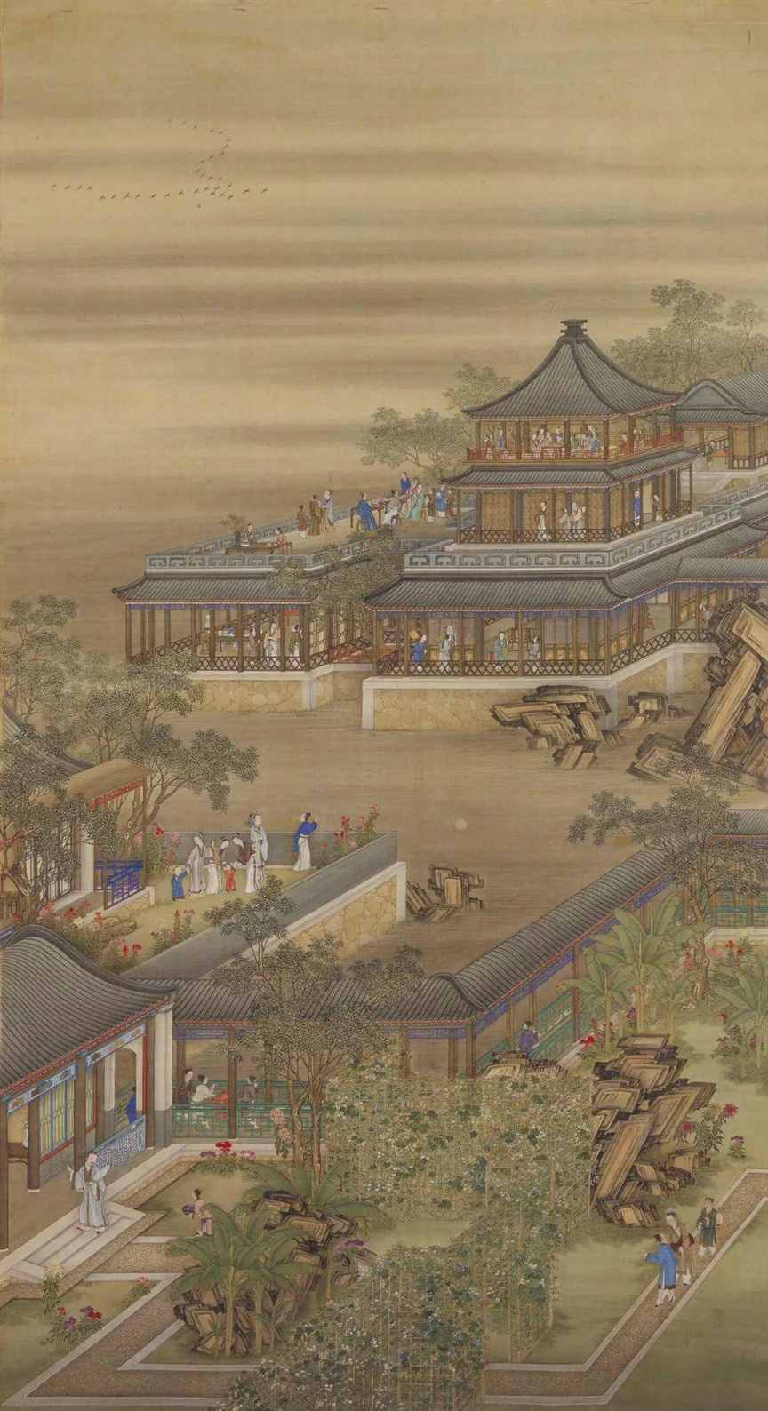 今月曾经照古人