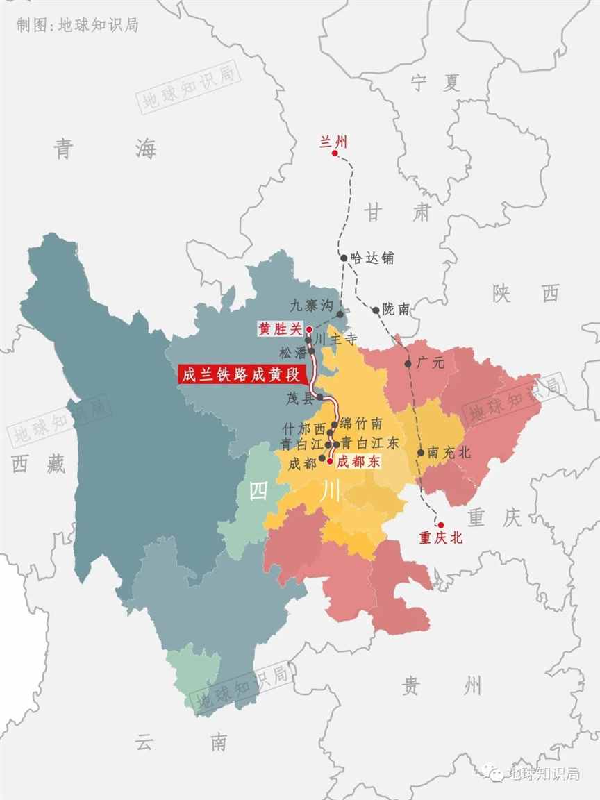 四川搞了一条去青藏高原的“超级地铁”，海拔高差2000米！