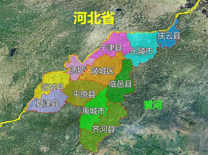 德州市的区划调整，山东省的第八大城市，为何有11个区县？