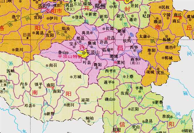 平顶山市的区划调整，河南省第8大城市，为何有10个区县？