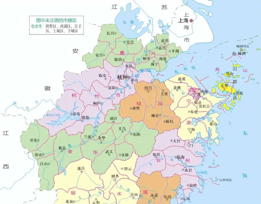 嘉兴市的辖区调整，浙江省的第五大城市，为何有7个区县？