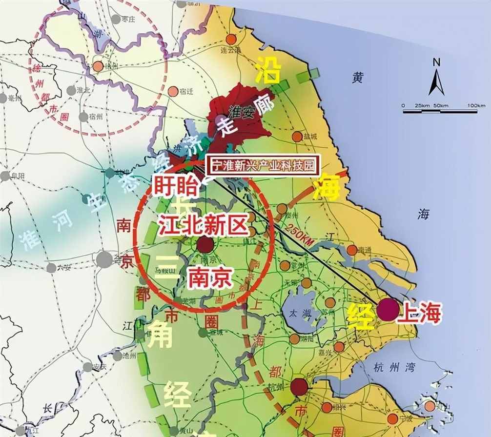 淮安市的区划调整，江苏省的第9大城市，为何有7个区县？