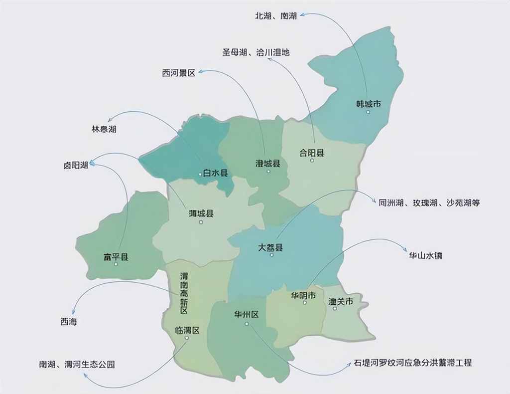 渭南市的区划调整，陕西省的第四大城市，为何有11个区县？