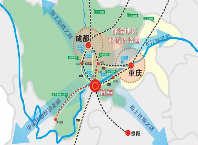 宜宾市的区划调整，四川省的第三大城市，为何有10个区县？