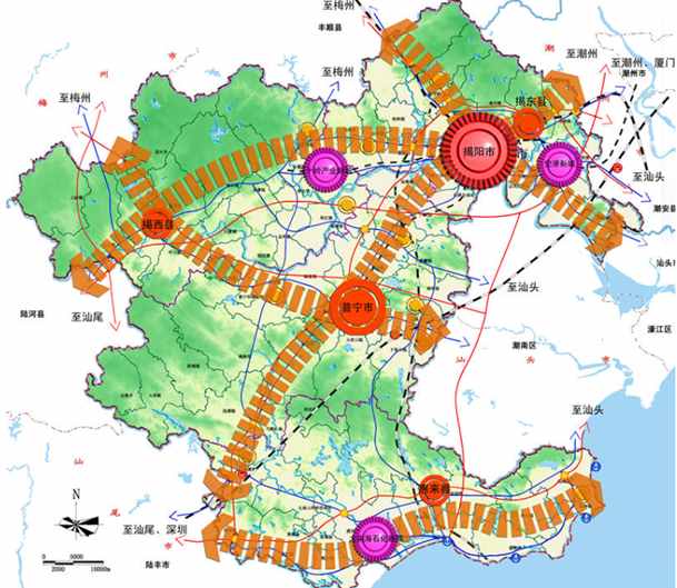 揭阳市的区划调整，广东省的第八大城市，为何有6个区县？