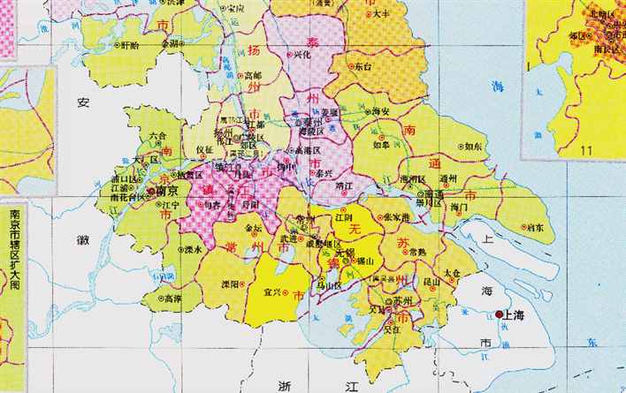 苏州市的区划调整，江苏省的第一大城市，为何有9个区县？