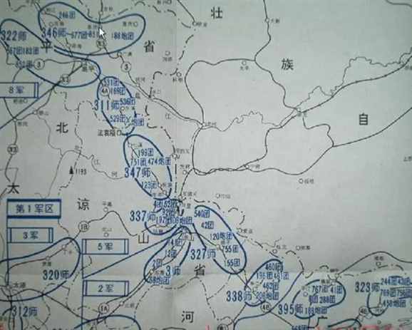 1979年，对越反击战，东线有6个军，西线为何只有3个军？