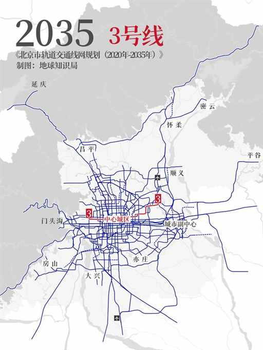 拖了59年，北京3号地铁终于要来了！？| 地球知识局