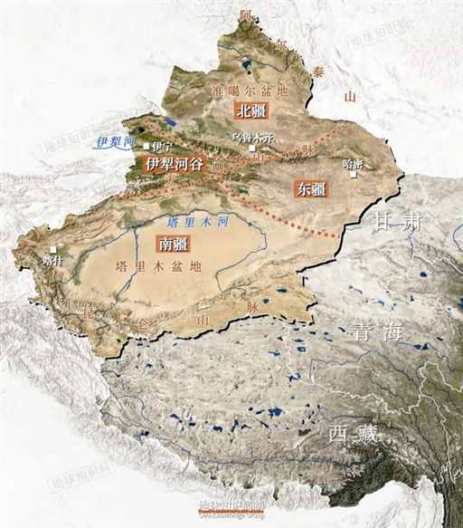 新疆，为什么像四个省份？| 地球知识局
